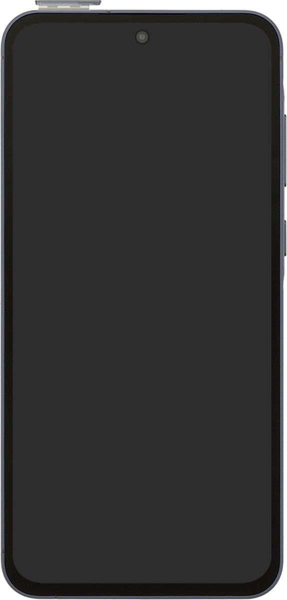 Retira el contenedor de tarjetas del teléfono.