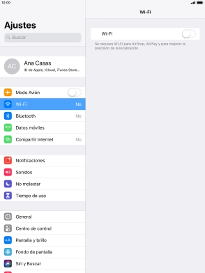 Pulsa el indicador junto a 