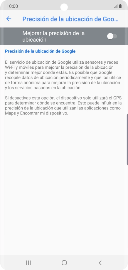 Si pulsas el indicador junto a 