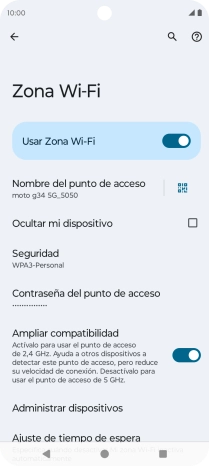 Pulsa la tecla de inicio para terminar y regresar a la pantalla de inicio.