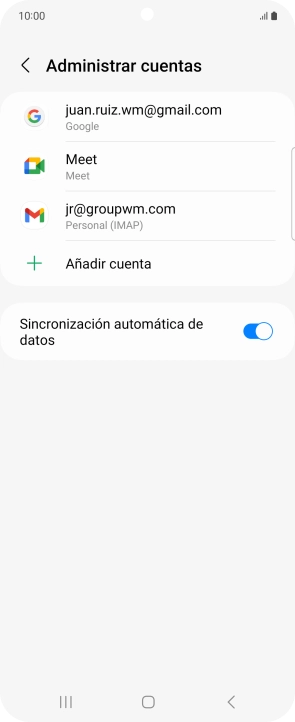 Pulsa la tecla de inicio para terminar y regresar a la pantalla de inicio.
