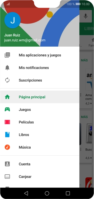 Pulsa Mis aplicaciones y juegos.