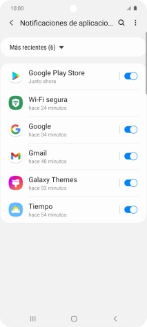 Pulsa la lista desplegable.
