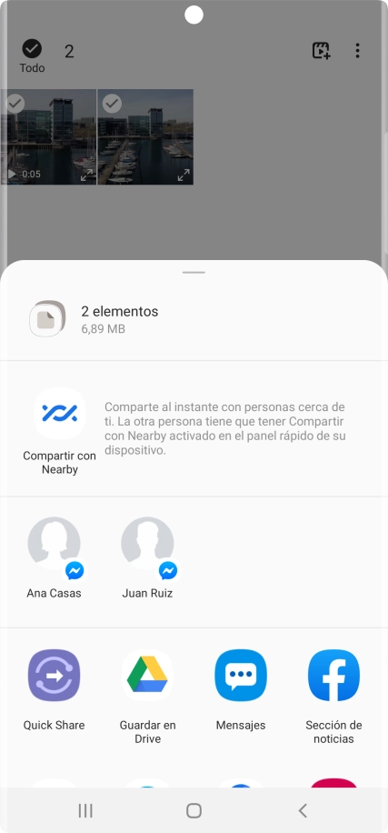 Pulsa Guardar en Drive.