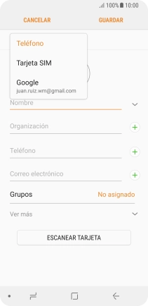 Pulsa Teléfono.