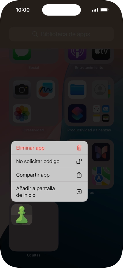 Pulsa No solicitar código.
