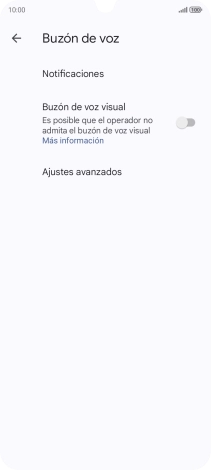 Pulsa Ajustes avanzados.