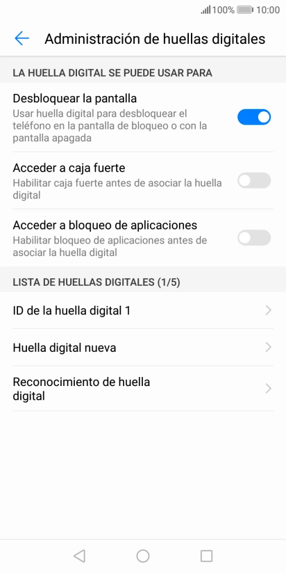 Pulsa la tecla de inicio para regresar a la pantalla de inicio.