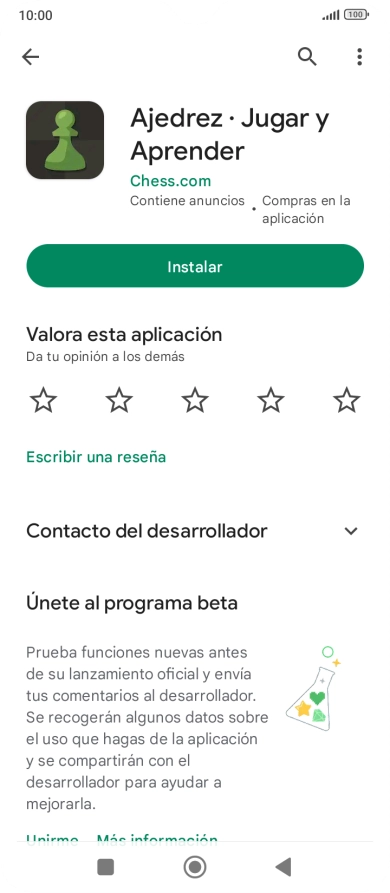 Pulsa la tecla de inicio para terminar y regresar a la pantalla de inicio.