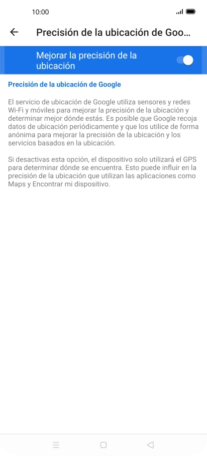 Si pulsas el indicador junto a 