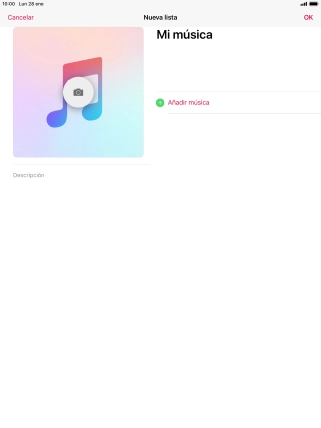 Pulsa Añadir música.