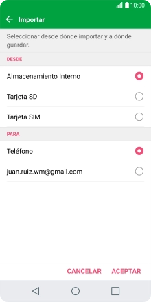 Pulsa Tarjeta SIM.