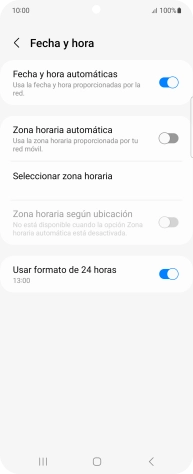 Pulsa el indicador junto a 