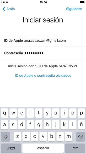 Pulsa Siguiente.