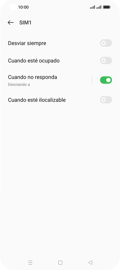 Pulsa la tecla de inicio para terminar y regresar a la pantalla de inicio.
