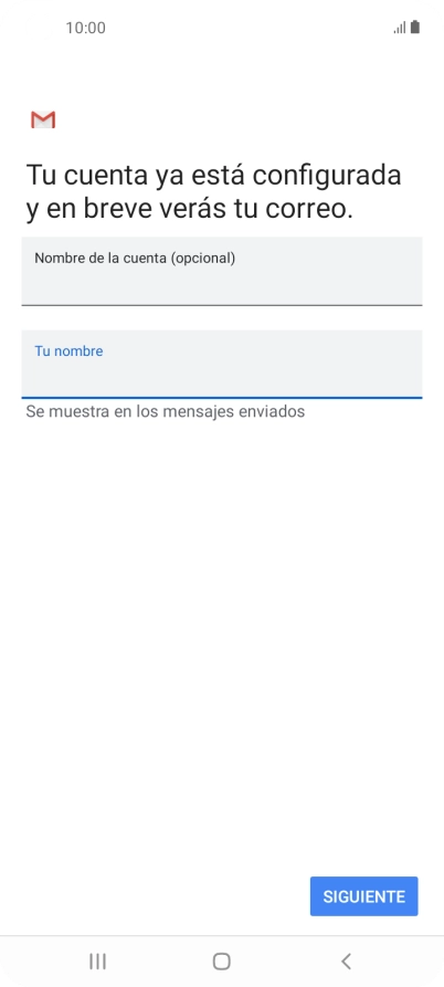 Pulsa SIGUIENTE.