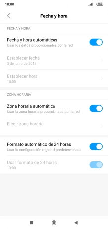 Pulsa la tecla de inicio para terminar y regresar a la pantalla de inicio.