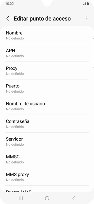 Pulsa Nombre.