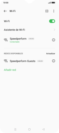 Pulsa la tecla de inicio para terminar y regresar a la pantalla de inicio.