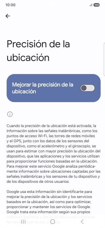 Si pulsas el indicador junto a 