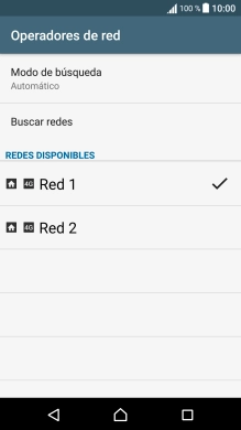 Pulsa Modo de búsqueda.