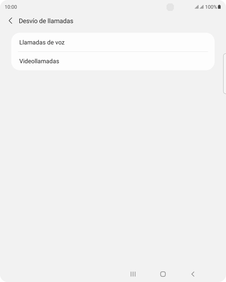 Pulsa Llamadas de voz.