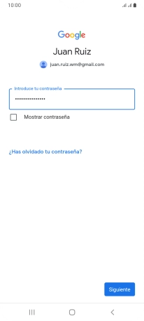 Pulsa Siguiente.