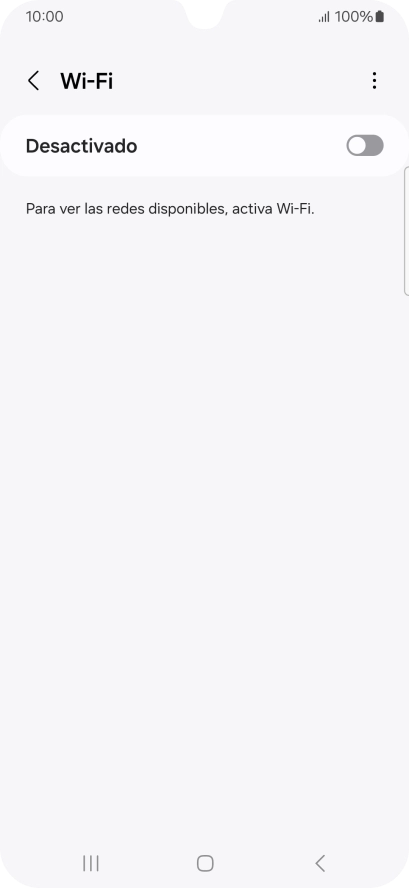 Pulsa el indicador para activar la función.
