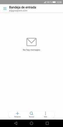 Desliza el dedo hacia la derecha desde la parte izquierda de la pantalla.