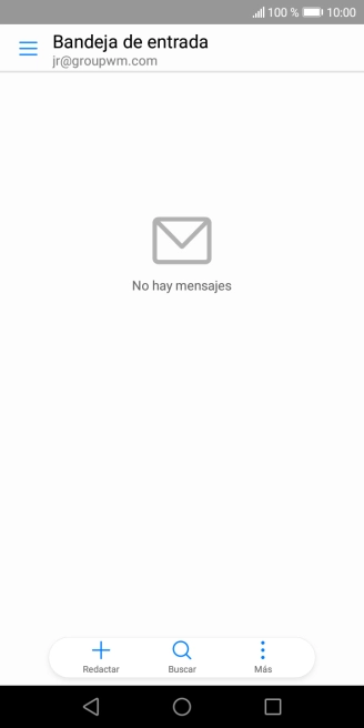 Desliza el dedo hacia la derecha desde la parte izquierda de la pantalla.