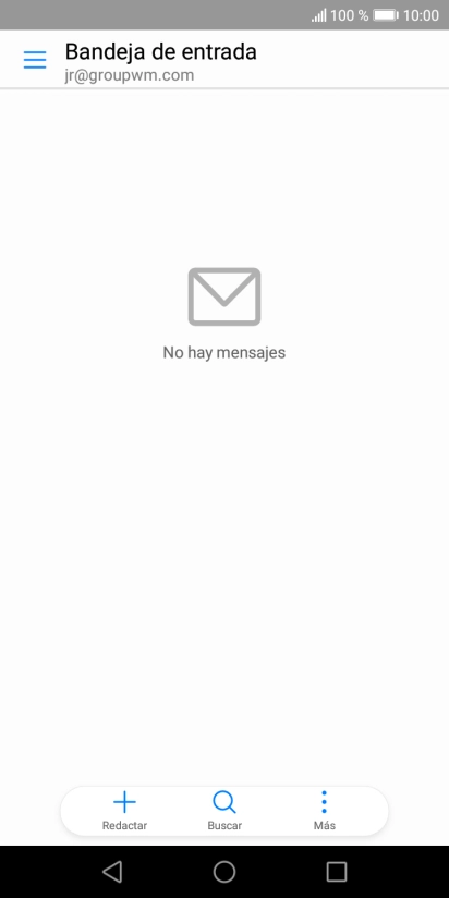 Desliza el dedo hacia la derecha desde la parte izquierda de la pantalla.