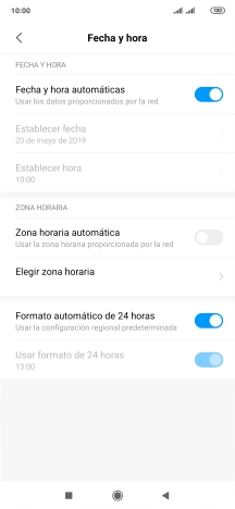 Pulsa el indicador junto a 