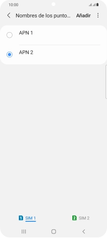 Pulsa la tecla de inicio para terminar y regresar a la pantalla de inicio.