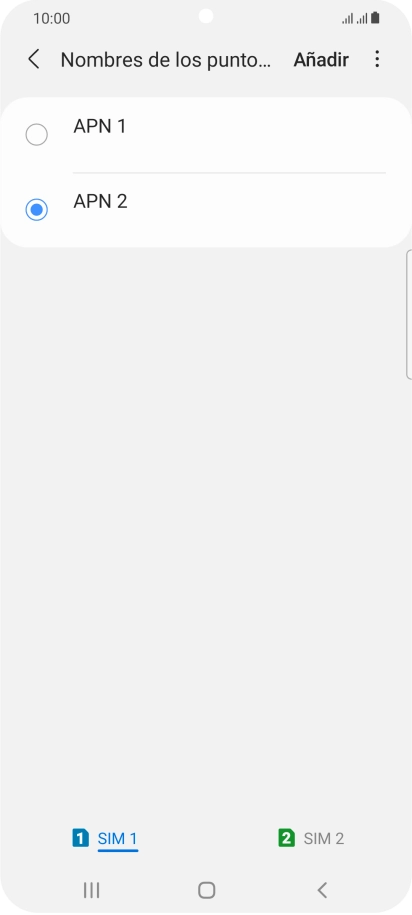 Pulsa la tecla de inicio para terminar y regresar a la pantalla de inicio.