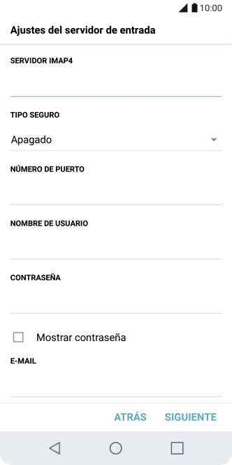 Pulsa la lista desplegable bajo 
