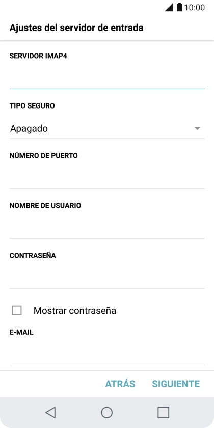 Pulsa la lista desplegable bajo 