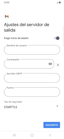 Pulsa el indicador junto a 