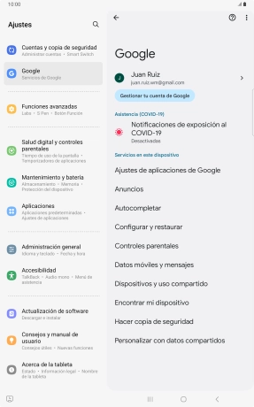 Pulsa Encontrar mi dispositivo.
