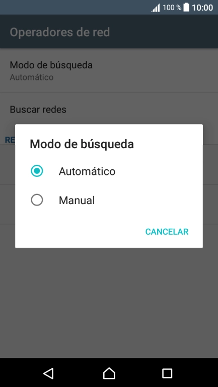 Pulsa Automático.