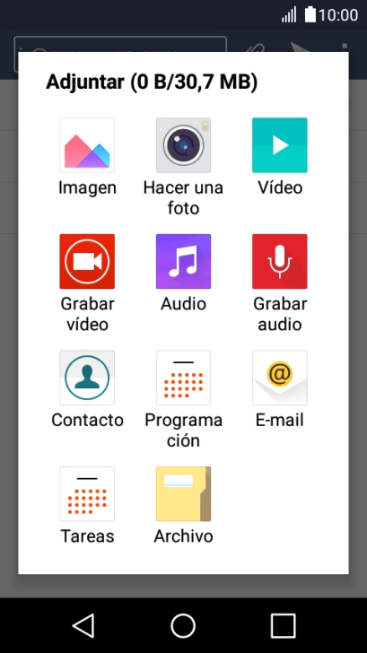 Pulsa Archivo y desplázate a la carpeta deseada.