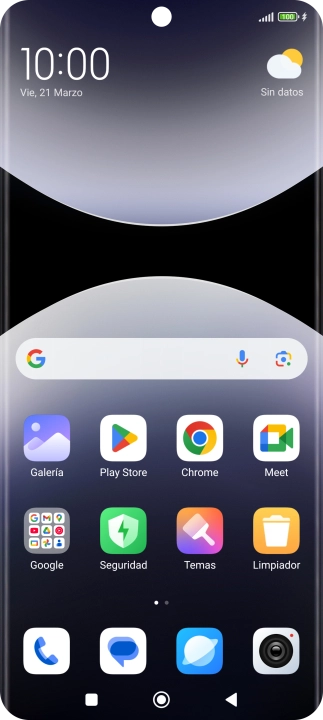 Cuando el icono de carga de batería aparece en la pantalla, el teléfono se está cargando.
