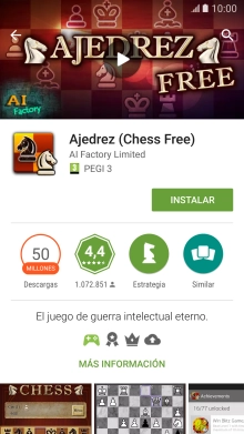 Pulsa INSTALAR y sigue las indicaciones de la pantalla para instalar la app.