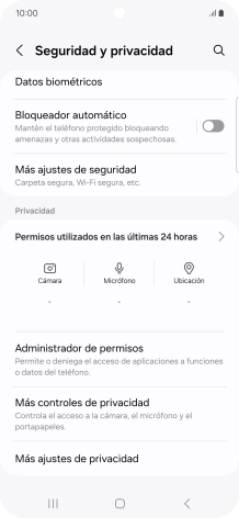 Pulsa Más ajustes de seguridad.