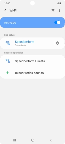 Pulsa la tecla de inicio para terminar y regresar a la pantalla de inicio.