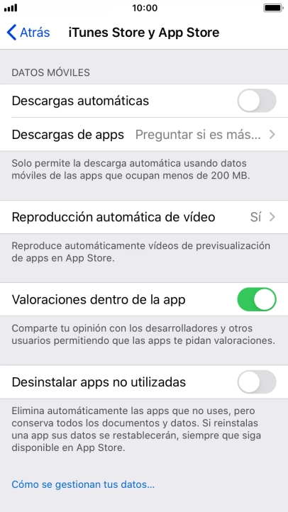 Pulsa el indicador junto a 