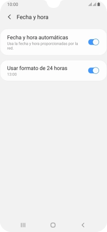 Pulsa la tecla de inicio para terminar y regresar a la pantalla de inicio.