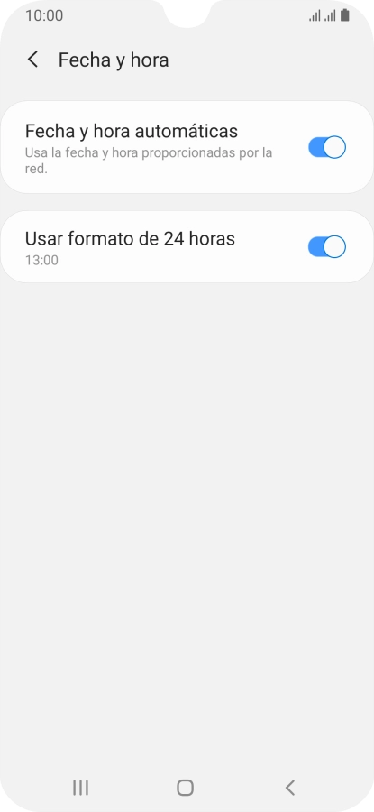 Pulsa la tecla de inicio para terminar y regresar a la pantalla de inicio.