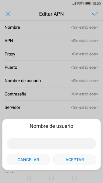 Introduce wap@wap y pulsa ACEPTAR.