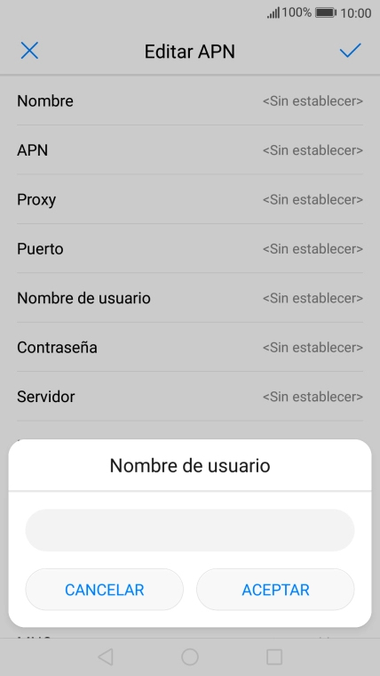 Introduce wap@wap y pulsa ACEPTAR.