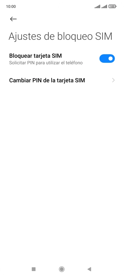 Pulsa el indicador junto a 